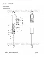 SUSPENSION, AMMORTIZZATORE POSTERIORE TRACK