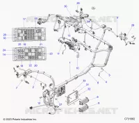 ELETTRICO, WIRE HARNESS, CHASSIS
