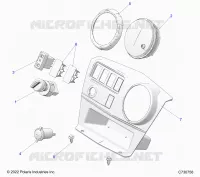 ELETTRICO, DASH INSTRUMENTS AND CONTROLS