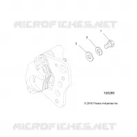 FRENO ANTERIORE CALIPER MOUNTING