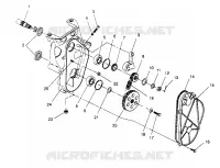 carter della catena ASSEMBLY  TRAIL 0952761 (4928862886B010)