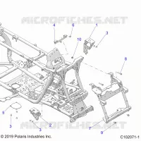TELAIO, FRONT CAB SUPPORTS