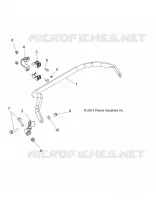 SUSPENSION, POSTERIORE STRUT STABILIZZATORE