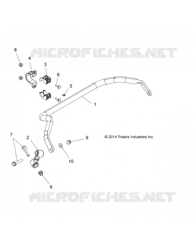 SUSPENSION, POSTERIORE STRUT STABILIZZATORE
