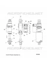 SUSPENSION, SHOCK ANTERIORE TRACK (7044878)