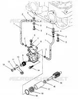 POMPA DELL'OLIO 500 EFI SKS 0962574, 500 EFI RMK 0962974, and EUROPEAN 500 EFI SKS (4931983198C014)