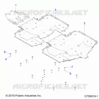 TELAIO, SKID PLATES