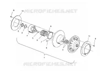FRIZIONE DRIVEN ASSEMBLY 440 XCR / 0931760 (4923022302024A)