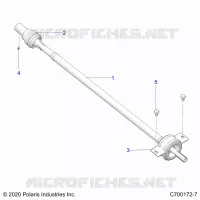 TRASMISSIONE, REAR PROP SHAFT