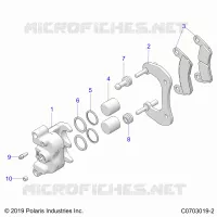 BRAKES, PINZA FRENO POSTERIORE