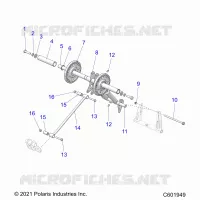 SUSPENSION, POSTERIORE COPPIA ARM