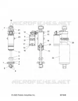 SUSPENSION, SHOCK ANTERIORE TRACK
