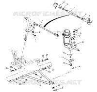 Wishbones ANTERIORI E TIRANTI STERZO Trail Blazer W947221 (4926832683B005)