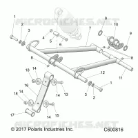 SUSPENSION, TORQUE ARM, FRONT
