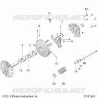 TRASMISSIONE, PRIMARY CLUTCH