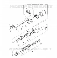 INIZIARE IL MONTAGGIO DEL MOTORE 250 6x6 / W928727 (4922842284047A)