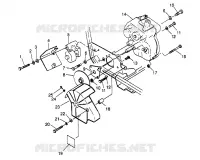 SCATOLA DEGLI INGRANAGGI   FRENO DI MONTAGGIO  2X4 300 W957530 (4930053005B014)