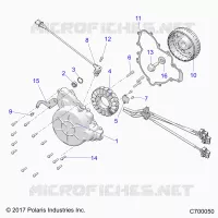 ENGINE, STATOR AND FLYRUOTA