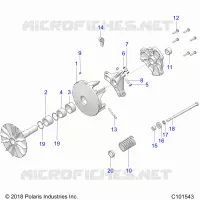 TRASMISSIONE, PRIMARY CLUTCH