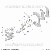 BRAKES, PINZA FRENO POSTERIORE