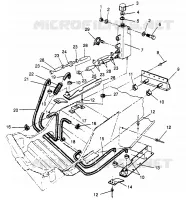 SISTEMA DI RAFFREDDAMENTO 500 EFI 0963774 and EUROPEAN 500 EFI E963774 (4936183618B007)