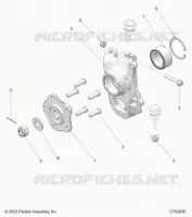 SUSPENSION, RUOTA ANTERIORE HUB, KNUCKLE