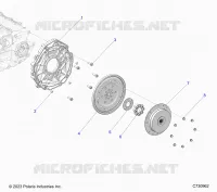 ENGINE, TRASMISSIONE ADAPTOR AND FLEX PLATE 