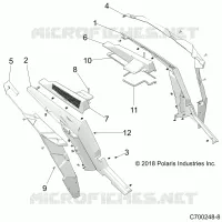 PARAFANGO POSTERIORES AND BEZELS- Z20N4E99AC/AL/AN/BC/BL/BN/M99AL/K99AF/AK/BF/BK (C700248-8)