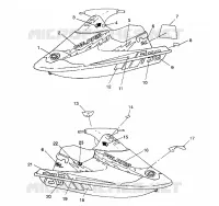 DECALS SL 750 B944070 (4927012701003A)