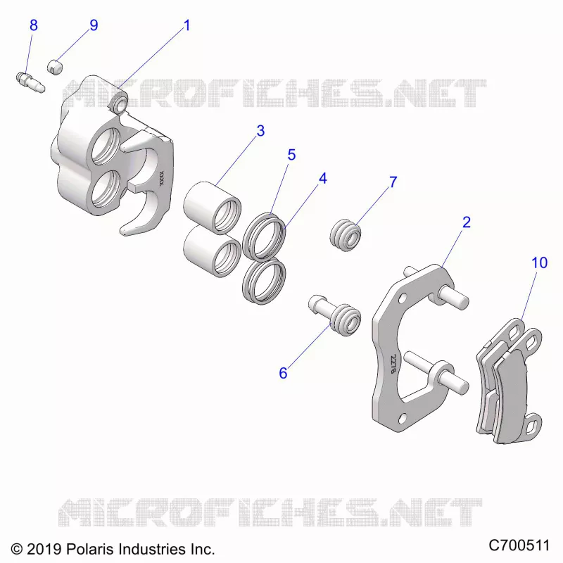 BRAKES, PINZA POSTERIORE