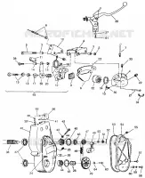 FRENO   carter della catena European 440,400 SKS,500 EFI,  EFI SKS,RXL SKS,Sport,Tr (49237723770007)