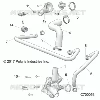 MOTORE, WATERPUMP AND BYPASS