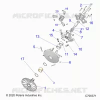 TRASMISSIONE, PRIMARY CLUTCH