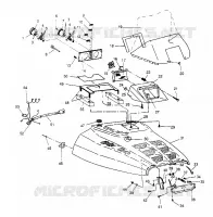CAPPA DI MONTAGGIO Storm 0950782, Storm SKS 0950582,  Euro Storm E950782, Euro S (4929012901A012)