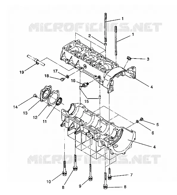 CARTER ASSEMBLY RXL / 0930768 and RXL SKS / 0930568 (4922992299029A)
