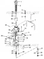 CARBURATORE 700 XCR 0985678(A) AND EUROPEAN 700 XCR E985678 (4943114311D002)