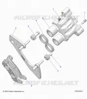 FRENO ANTERIORE CALIPER