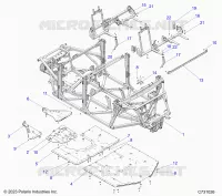 CHASSIS, MAIN FRAME AND SCIARED PLATES