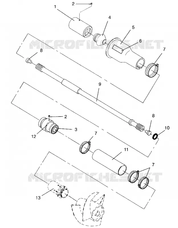 SISTEMA DI GUIDA SLX 780 B954287 (4933953395B002)
