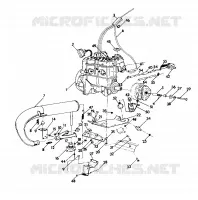 MONTAGGIO DEL MOTORE 500 and 500 Classic (4921252125037A)