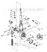 ANTERIORE MONTANTE MONTAGGIO 6X6 350L W938739 (4924062406015A)