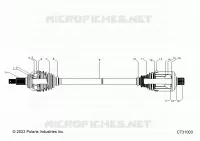 TRASMISSIONE, FRONT HALFSHAFT