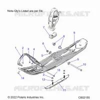 STEERING, SCIARE ASM.