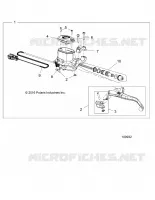 FRENO ANTERIORE BRAKE LEVER AND MASTER CYLINDER