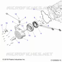 ENGINE, STATOR AND FLYRUOTA