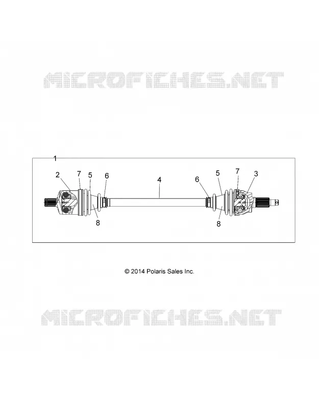 TRASMISSIONE, FRONT HALF SHAFT