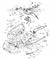 NOSEPAN   CONSOLE ASSEMBLY LITE GT 0953133 AND  EUROPEAN LITE GT E953133 (4928922892A008)