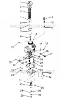 CARBURATORE Storm 0950782, Storm SKS 0950582,  Euro Storm E950782, (4929012901C014)