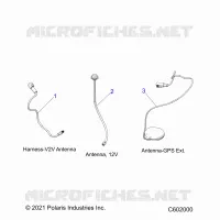 ELETTRICO, GPS HARNESS AND ANTENNA