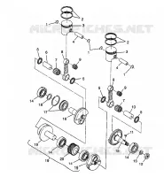 PISTONEEE   ALBERO MOTORE TRAIL RMK 0980961 (4942214221C006)